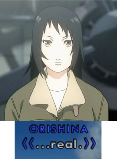 (picture of Maumi Orishina from Sky Crawlers Innocent Aces above) (text below) ...real.